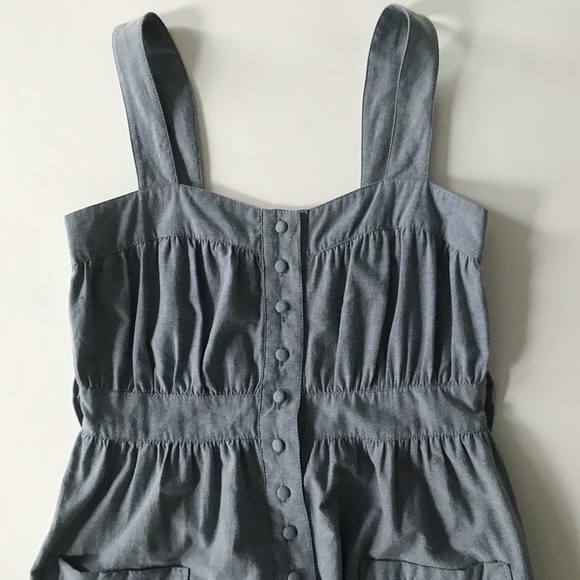 Oxford Circus Chambray Bubble Dress - Picture 3 of 7